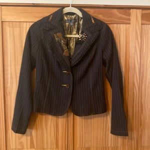 True Meaning Blazer with appliqué